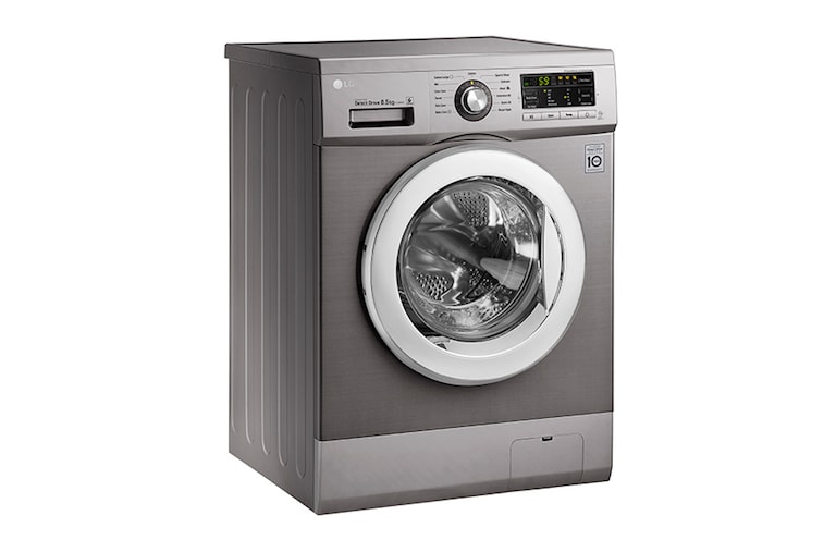 LG Lavarropas Carga Frontal 8,5Kg   Velocidad de Centrifugado 1200RPM, F1389TD, thumbnail 2